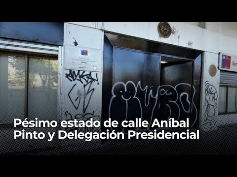 Pésimo estado de calle Aníbal Pinto y Delegación Presidencial