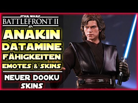 Anakin Datamine: Fähigkeiten Animationen Emotes Skins + Dooku Pyjama Skin - Battlefront 2