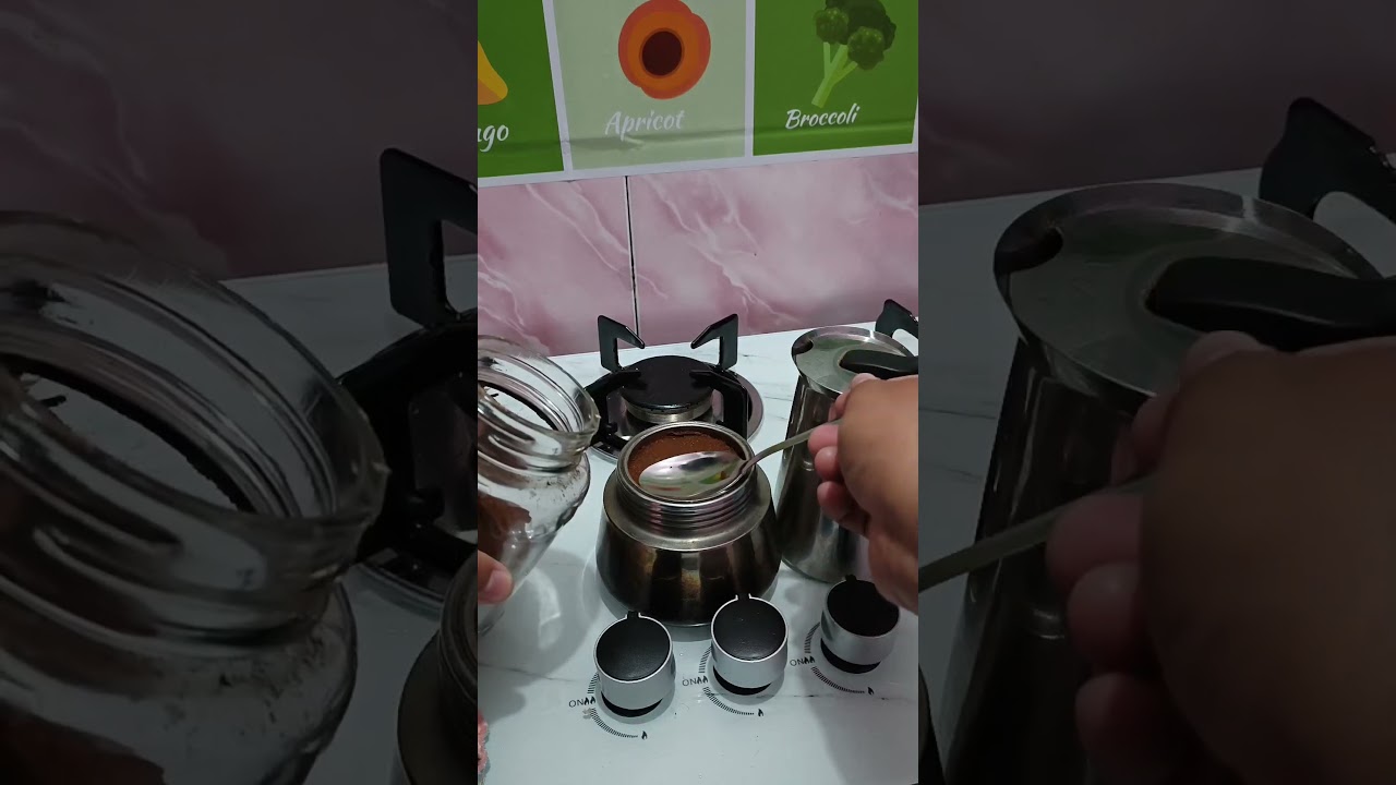 Bikin kopi ala cafe di rumah pakai mokapot