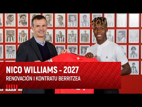 Imagen de portada del video Nico Williams - Kontratu berritzea - 2027