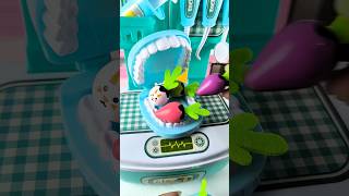 Satisfying with Unboxing & Review Miniature Dentist Set | ASMR Video no music #asmrtoys #toyhouse