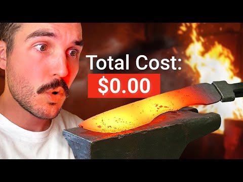 I Tried Forging a Knife for FREE