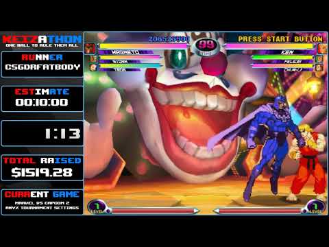 [Keizathon] Marvel Vs. Capcom 2 in 9:47 by CSGDrFatbody