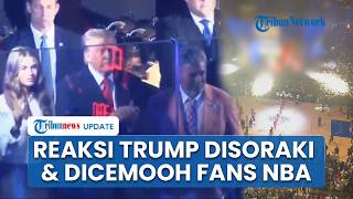 Heboh! Trump Dipermalukan di Final NBA, Ribuan Penonton Kompak Soraki dan Cemooh Presiden AS