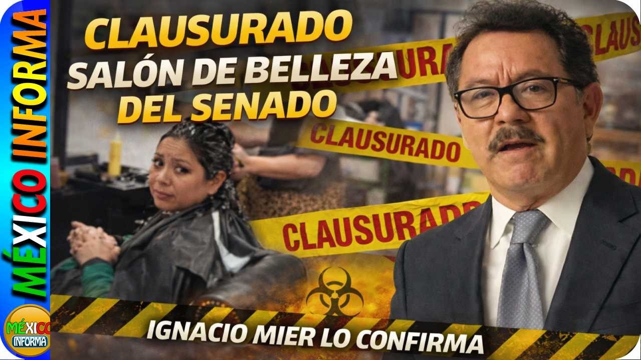 CLAUSURAD0 SALÓN DE BELLEZA DEL SENADO. NACH0 MIER LO CONFIRMA. ¿QUE PASA CON LA REFORMA ELECTORAL?