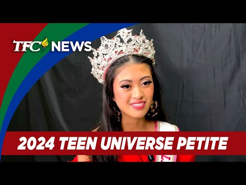 Fil-Canadian teen named 2024 Teen Universe Petite TFC News Alberta, Canada