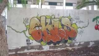 preview picture of video 'Graffiti Tenerife/Teneriffa - Callao Salvaje 2013 may'