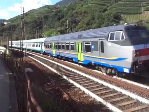 09.09.2019. TRENO RGV 2260 CON UNA MDVE + PILOTA MAZINGA IN NUOVA LIV TI IN TRANSITO A CARDANO (BZ).