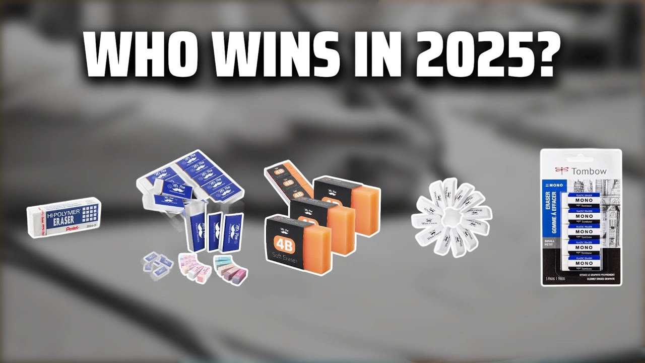 The Top 5 Best White Rubber Eraser in 2025 - Must Watch Before Buying!