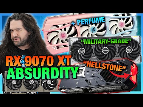 Absolutely Absurd RX 9070 Video Cards: Every 9070 XT & 9070 So Far