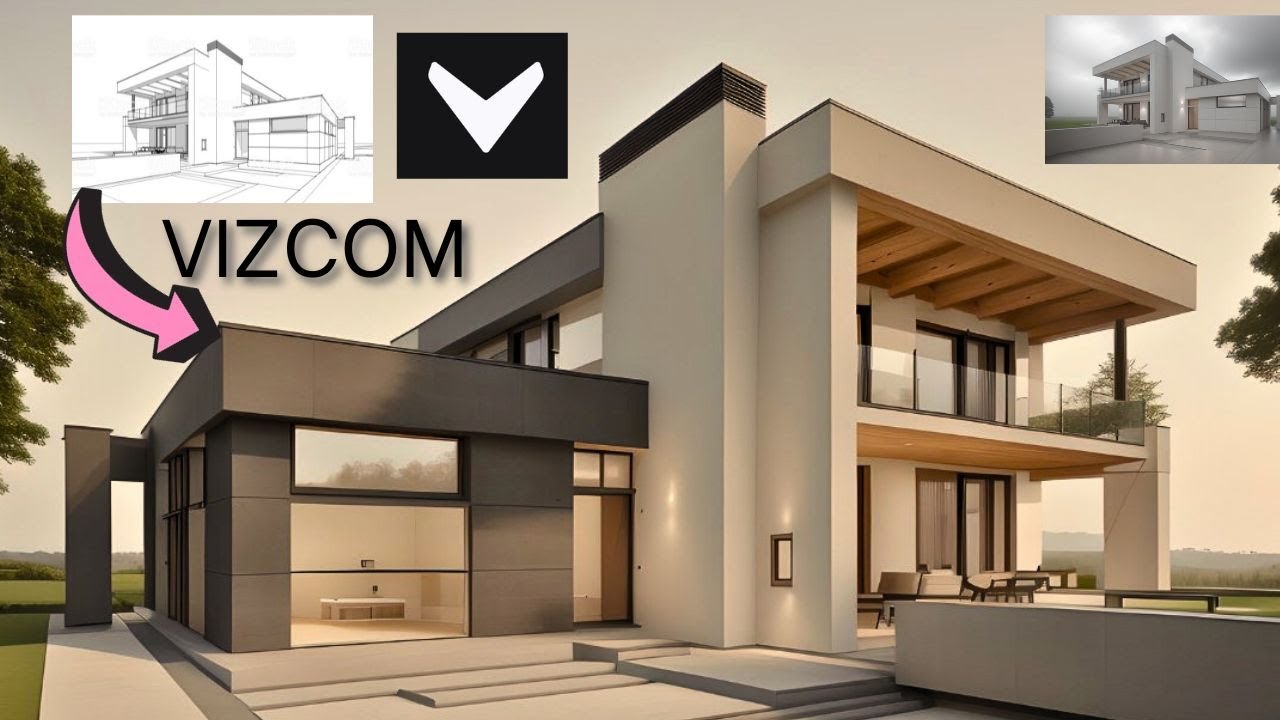 Ai renders l VIZCOM AI l AI ROOM PLANNER l #renderings l #sketchup l #aisoftwares l #3drendering