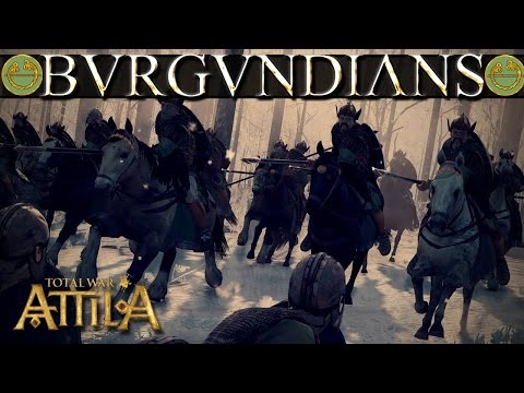 G3 The Prussian Prince vs Orgetorix - Burgundians vs Burgundians- Total War Attila