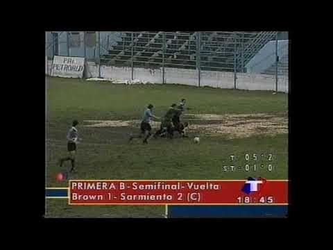 Brown (A) 1 - Sarmiento 2 - Semifinal Reducido B Metro (2000) - Informe TN Deportivo