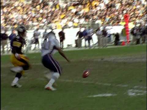Troy Brown Antwan Harris Blocked Field Goal against Pittsburgh 2001