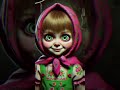 VERSÕES DE TERROR DOS PERSONAGENS DE MASHA E O URSO Youtube Youtubeshorts Shorts