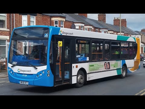 Stagecoach North East 39708 (NK58 AFZ) operating route 3 to Biddick Hall
