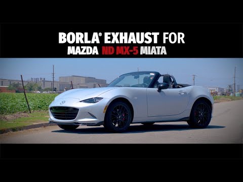 Borla Exhaust for 2016-2025 Mazda MX-5 Miata [Exhaust System Sounds]