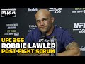 Robbie Lawler Reacts To TKO Win Over Nick Diaz | UFC 266 | MMA Fighting