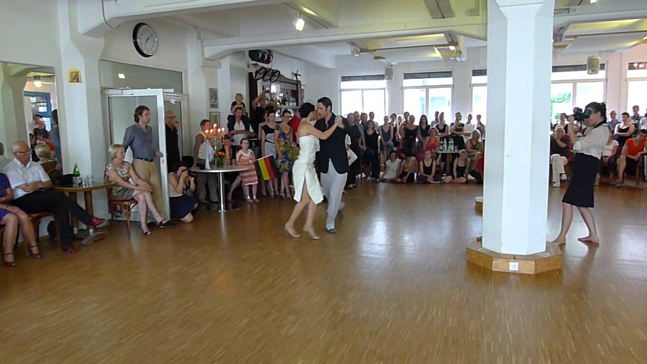 Judita Zapatero y Faustino Blanco 1/4 Tango Pop Stuttgart, 13 Julio 2014