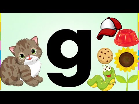 La letra G | Aprende a leer y escribir