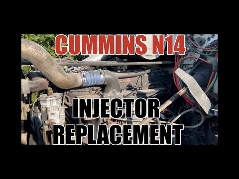 Cummins N14 Injector Replacement, Diag and Procedure