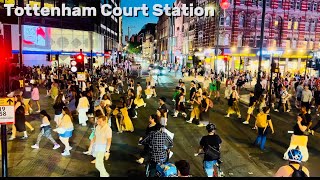 London City Walk 4K | Trafalgar Square, Oxford Circus, Tottenham Court Road to Marble Arch