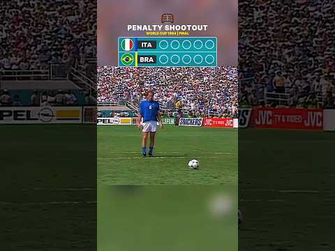 Italy 1994 vs Brazil 1994 🔥 Penalty Shootout | World Cup 1994 | Final