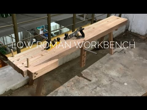The Low Roman Workbench, how it improved my workshop!