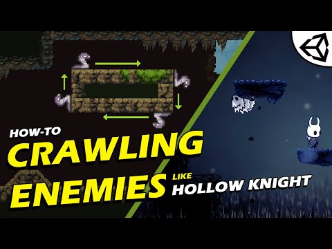 Platform 2D Enemy like HOLLOW KNIGHT in Unity - Tutorial