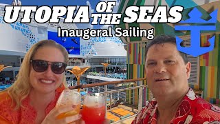"Utopia of the Seas Inaugural Cruise | Full Ship Tour, Food, Shows & Tips!"
