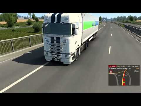 ETS2 - RENNES - CALAIS / PURE GAME SOUND / SCANIA R500