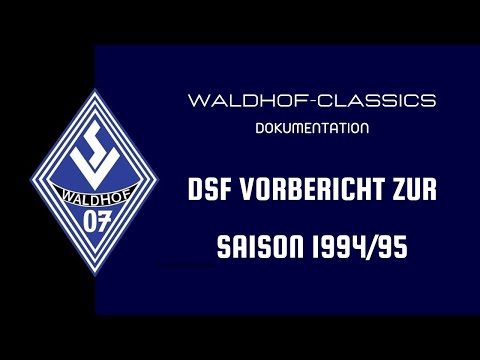 1994/95 | DSF Vorbericht 1.FC Nürnberg - SV Waldhof Mannheim