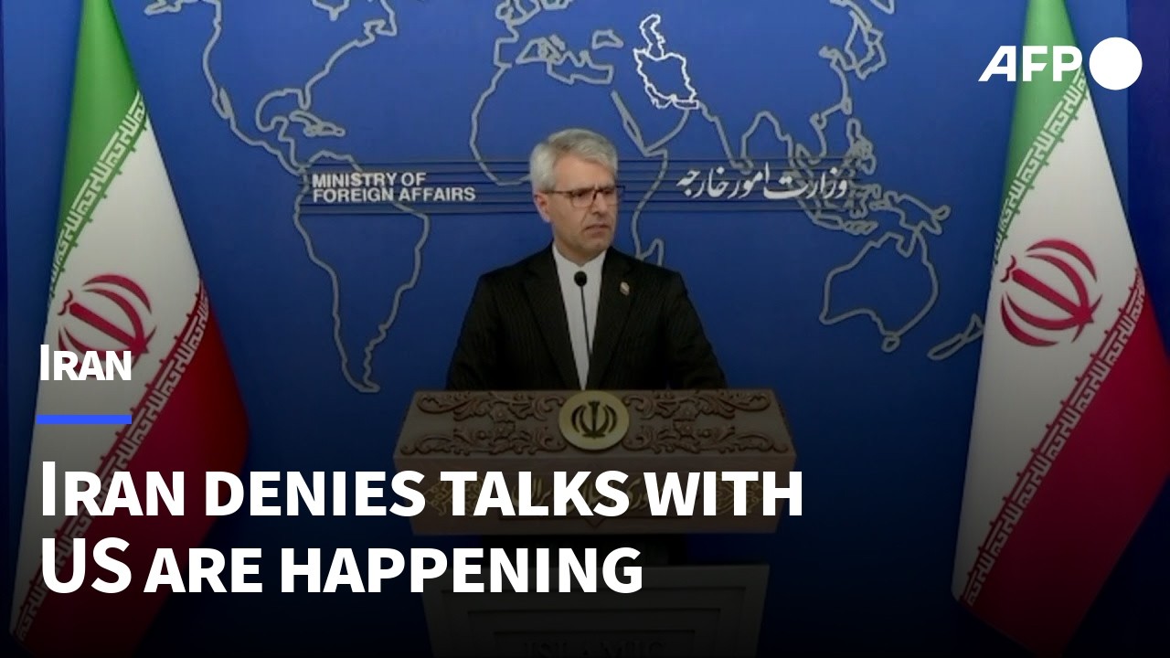 Video | Iran foreign ministry says no current negotiations with United States | AFP