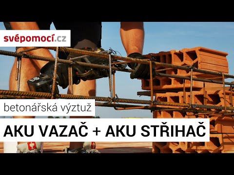 AKU střihač a AKU vazač armatur