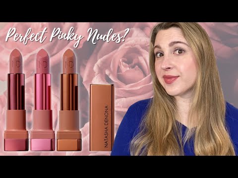 NATASHA DENONA I Need a Rose Lipsticks in Peony, Calla, & Daphne | Swatches & Comparisons