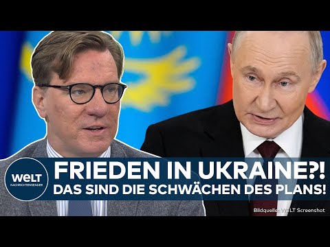 UKRAINE-KRIEG: Knallharte Analyse! Problem-Plan von Trump und Putin für Frieden hat Schwächen