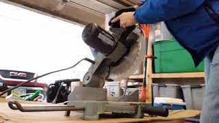 Delta 10" compound miter saw.