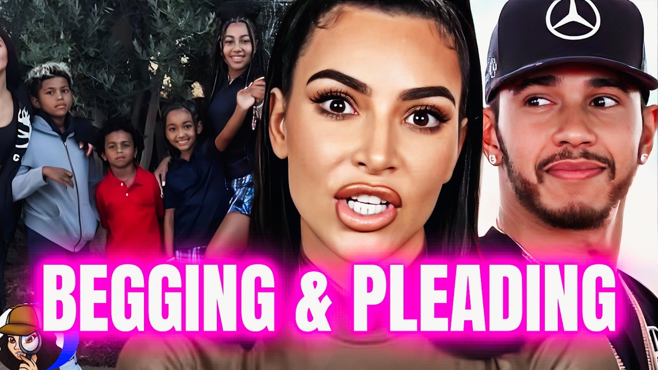 Kim BEGGING & PLEADING 4 Lewis To Step up As Step_Dad After Monaco F1 Humiliation