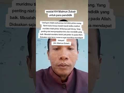 wasiat KH Maimun Zubair #shortvideo#motivasi#quotes
