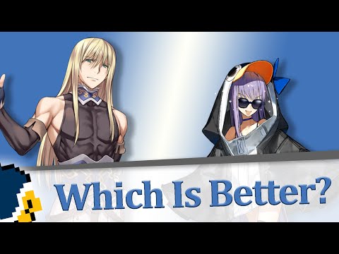 [FGO Review / Tips] Which Is Better? - Mysterious Alter Ego Λ (Melt) VS. Fionn mac Cumhaill