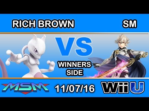 MSM 73 - Rich Brown (Mewtwo) Vs. 2S | SM (Corrin) Winners Side - Smash Wii U