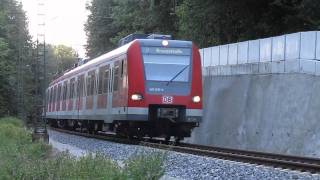 preview picture of video 'S BAHN Munchen - S7 Wolfratshausner Berg'