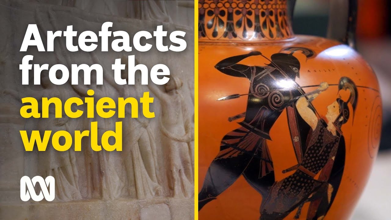 Ancient Greek artefacts from across the ancient world on display 🏺📜 | ABC Australia