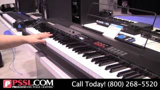 Video thumbnail for Coda Pro Digital Keyboard from Alesis - NAMM 2015 - PSSL by Solotech Audiovisual Equipment