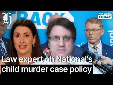 Thumbnail for 'It could work': Law expert on National's child murder case policy | Ryan Bridge TODAY