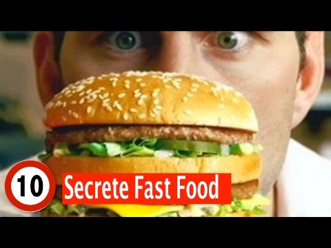Top 10 Secrete Fast Food