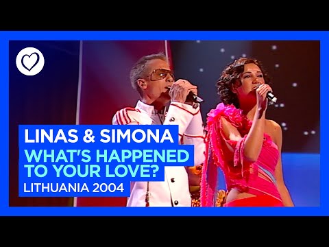 Linas & Simona - What's Happened To Your Love? (LIVE) | Lithuania 🇱🇹 | Semi-Final | Eurovision 2004
