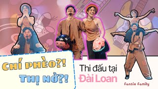 Hành Trình Đấu Giải Waacking Tại Đài Loan ❤️ | Fansie Family Vlog