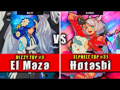 GGST | El Maza (Dizzy) VS Hotashi (Elphelt) | Guilty Gear Strive High level gameplay