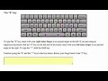 Learning To Type The 4 5 6 And 7 Keys